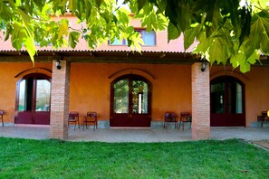 Comfort-Apartment, 2 Schlafzimmer, Poolzugang (Mas Pou I) | Ausblick vom Zimmer