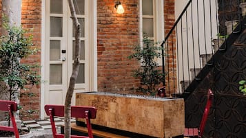 Quarto luxo | Terraço/pátio