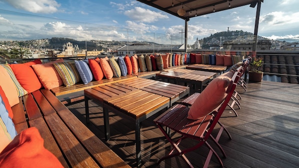 Terrasse sur le toit