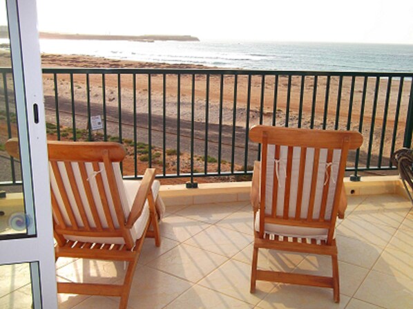 Apartment, 2 Bedrooms, Sea View | Terrace/patio