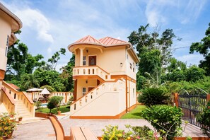 Fassade der Unterkunft