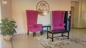 Sala de estar en el lobby