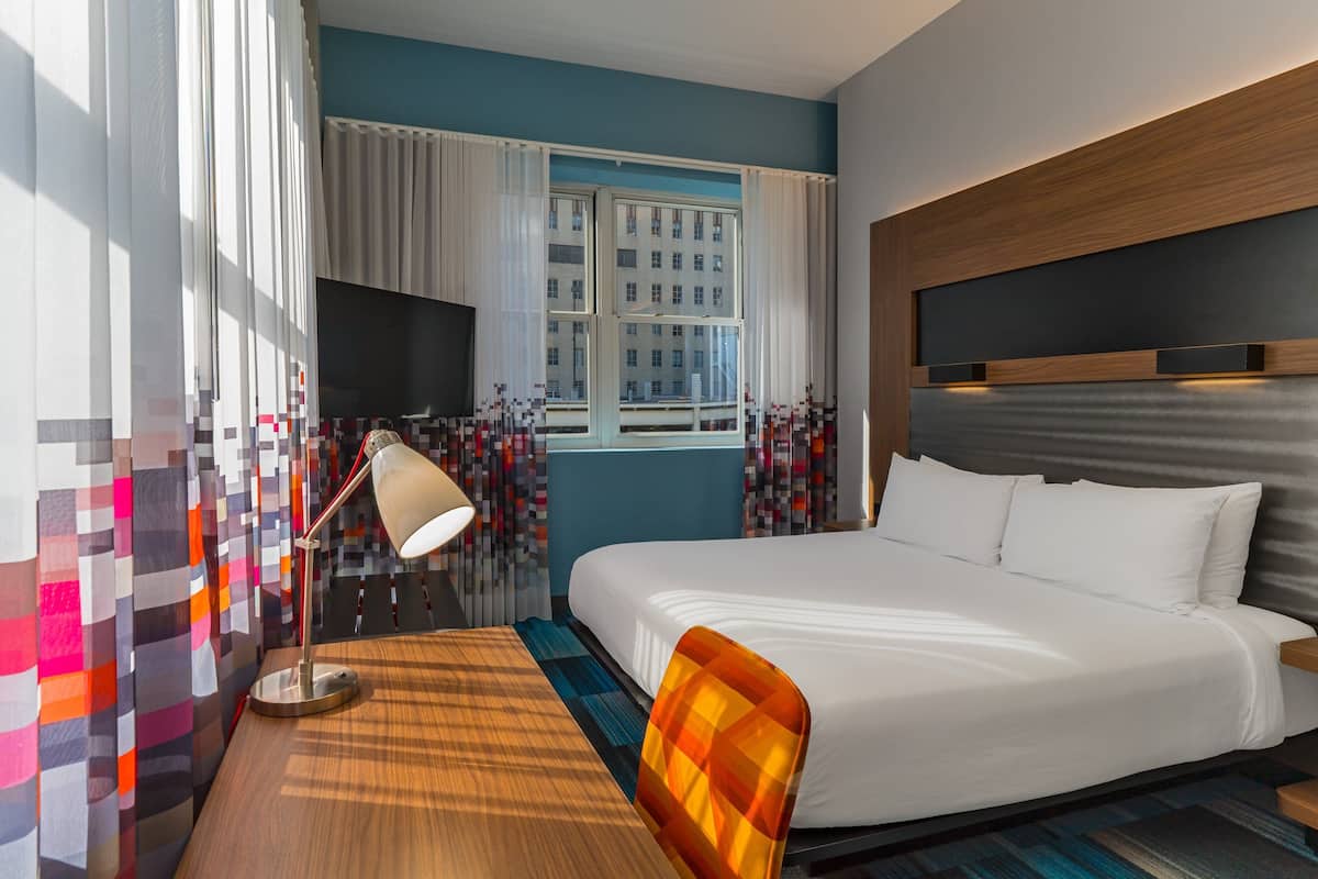 Pillowtop beds, in-room safe, desk, iron/ironing board