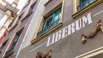 Fassade der Unterkunft