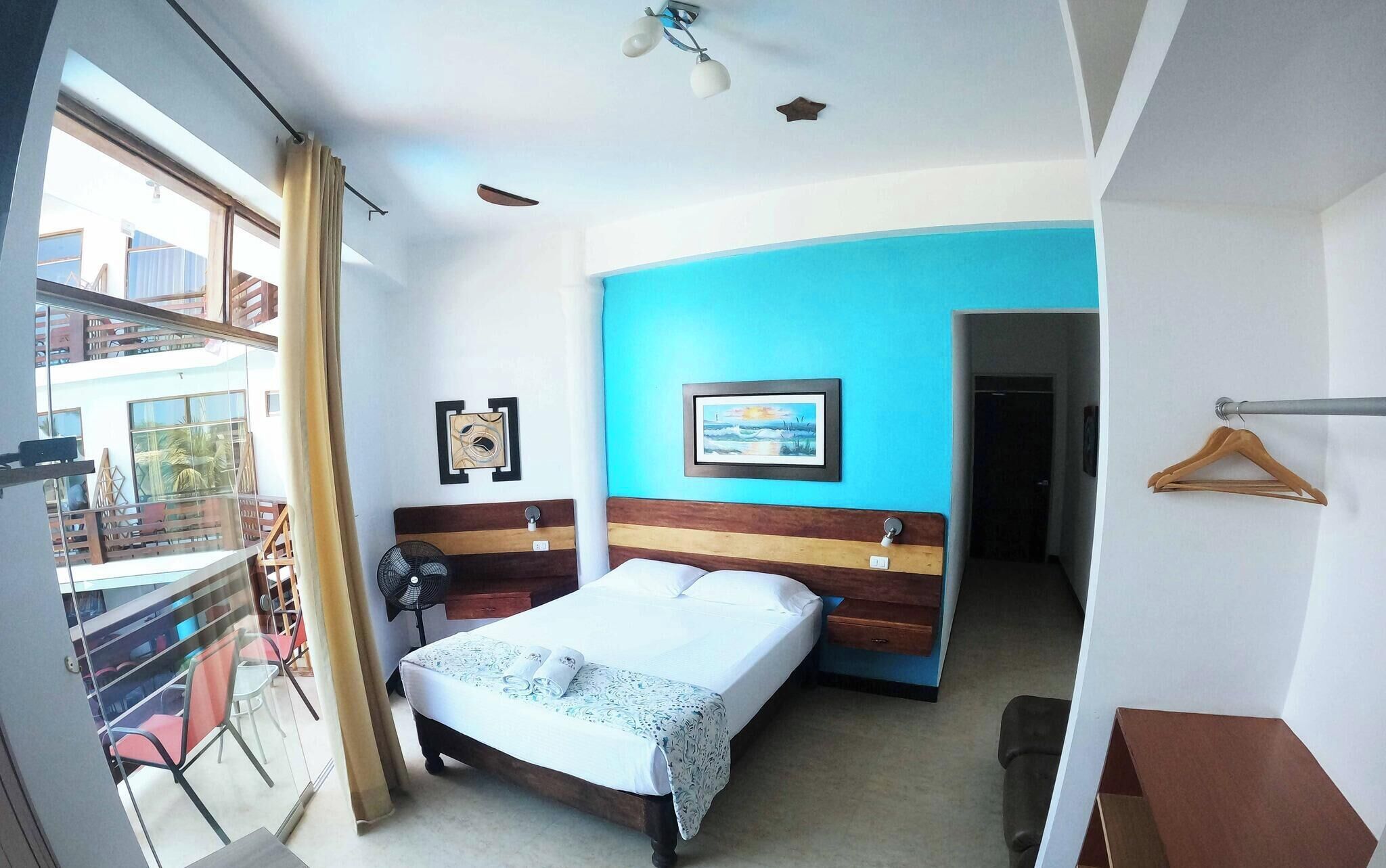 Comfort Double Room, 1 Queen Bed, Balcony, Pool View | Free WiFi, bed sheets