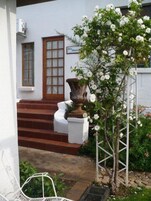 Entrada de la propiedad