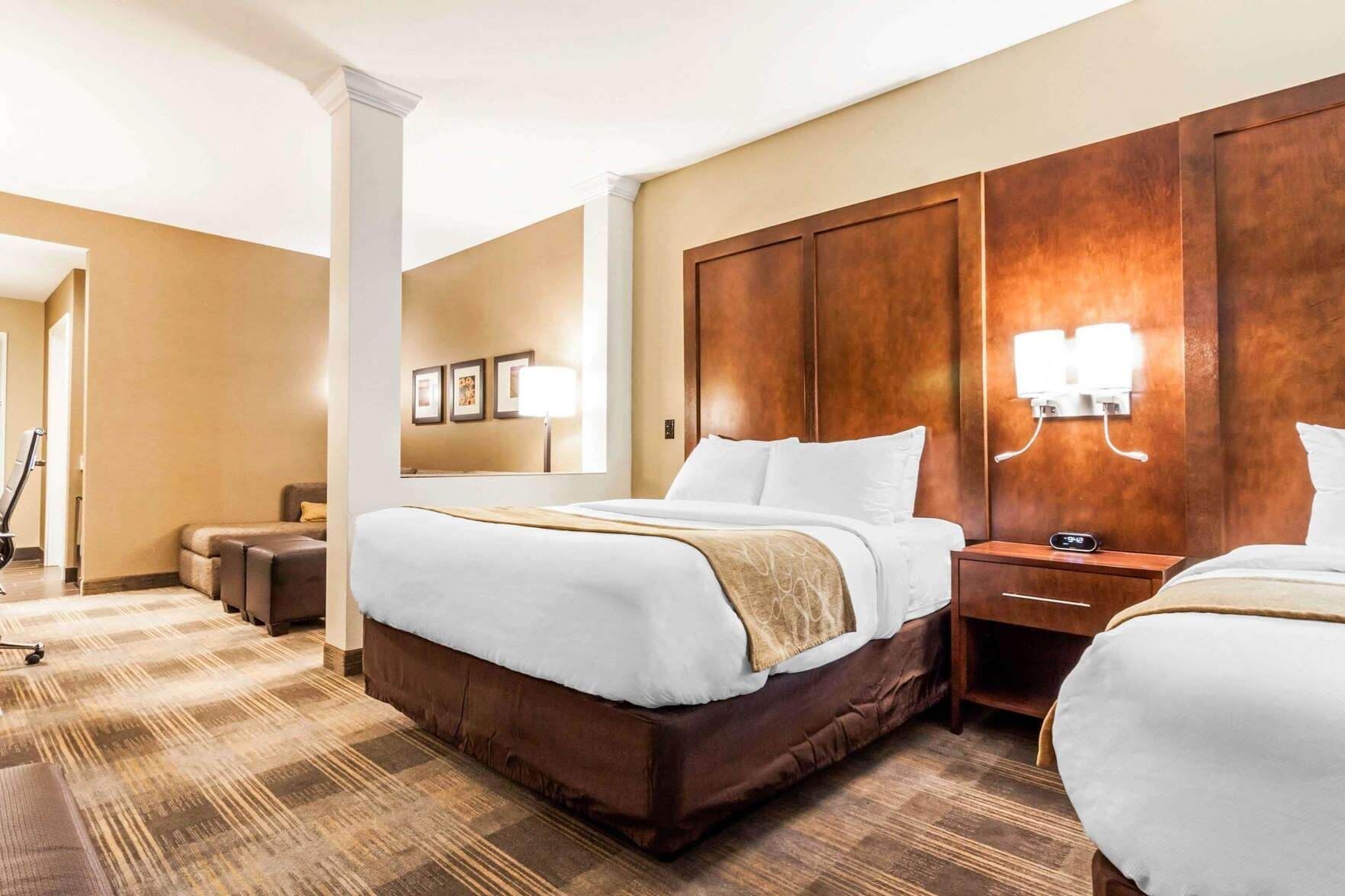 1 bedroom, premium bedding, individually decorated