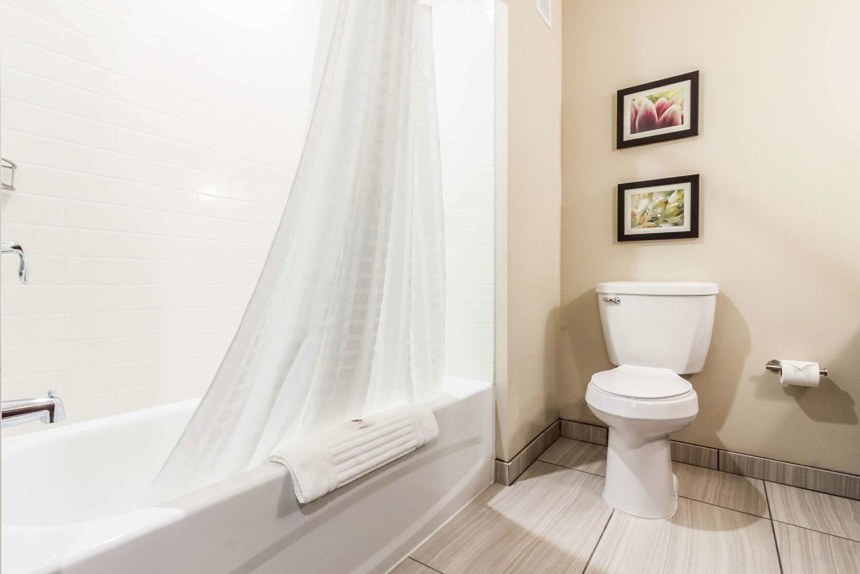 Bathroom | Free toiletries, hair dryer, towels