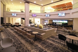 Lounge i lobbyen
