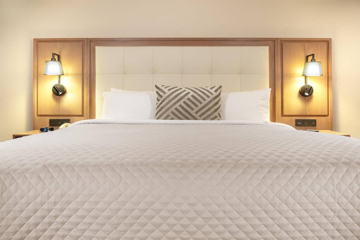 Superior Room, 1 King Bed, Balcony | Minibar, in-room safe, desk, iron/ironing board