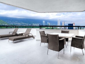 Superior Room, 1 King Bed, Balcony | View from room - MS Milenium Monterrey, Curio Collection by Hilton (San Pedro Garza García)