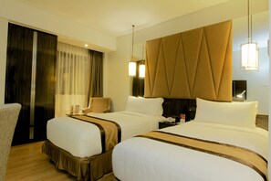Habitación con 2 camas individuales (Resort) | Ropa de cama de alta calidad y caja de seguridad en la habitación 