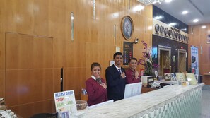 Check-in/check-out kiosk - Hotel Aifa (Labuan)