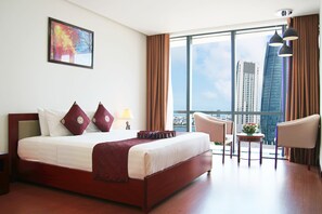 Superior Double Room, River View | Minibar, in-room safe, desk, blackout curtains - Danang Han River Hotel (Da Nang)