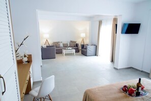 Suite | Escritorio, wifi gratis, ropa de cama