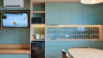 Standard Family Room | Private kitchenette | Fridge, electric kettle, high chair