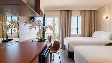 Royal Twin kamer | Donzen dekbedden, Tempur Pedic-bedden, verduisterende gordijnen