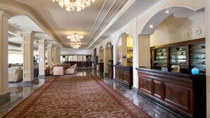 Sala de estar en el lobby