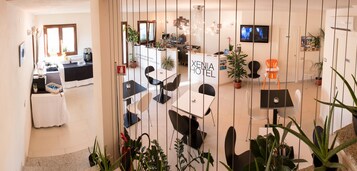 Sala de estar en el lobby