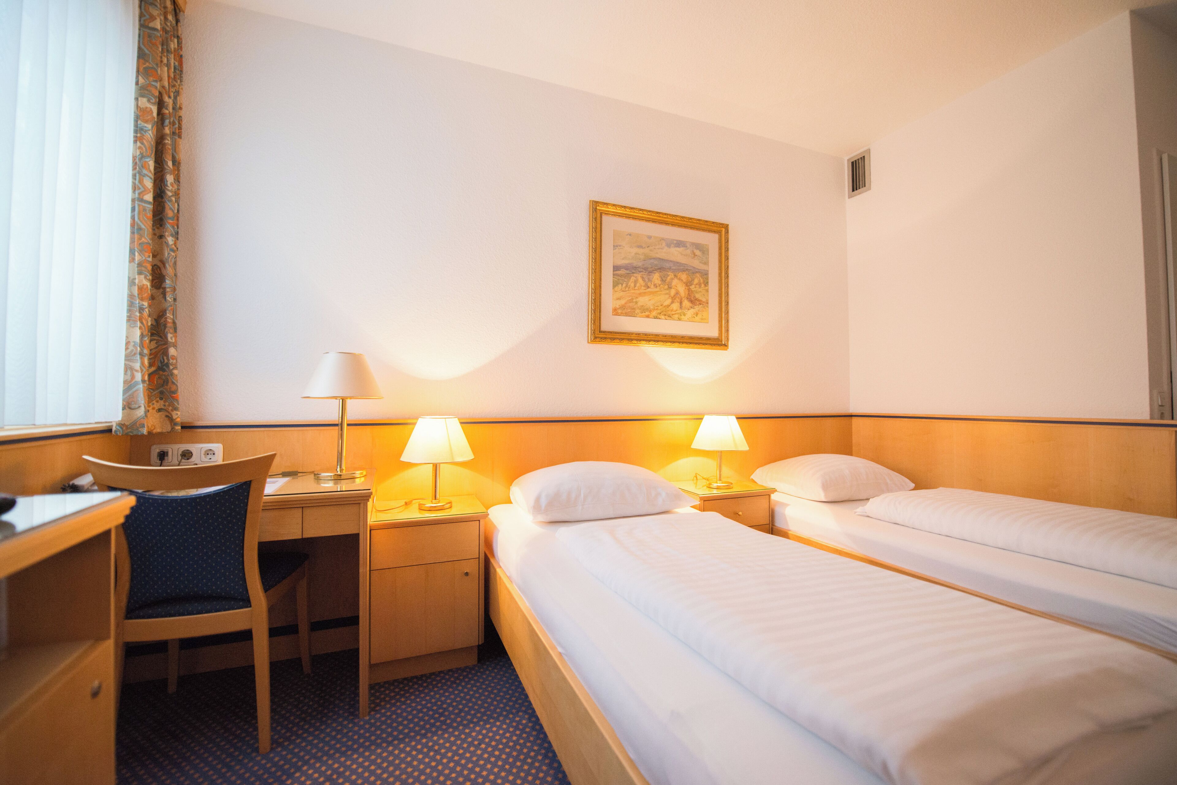 single room | hypo-allergenic bedding, minibar, desk, iron/ironing board