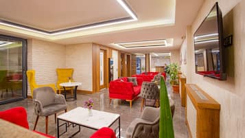 Sala de estar en el lobby