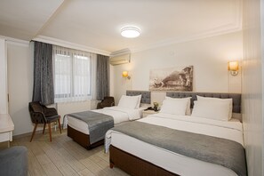 Premium bedding, minibar, in-room safe, desk