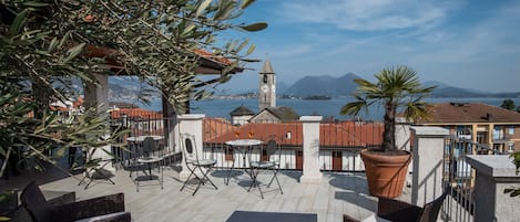 Terrasse sur le toit