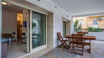 Suite, 1 Schlafzimmer | Terrasse/Patio