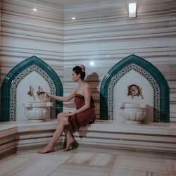 Espace de soins pour les couples, sauna, hammam, hammam, soins corporels