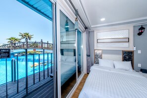 Habitación Deluxe doble, 1 cama doble | Wifi gratis y ropa de cama