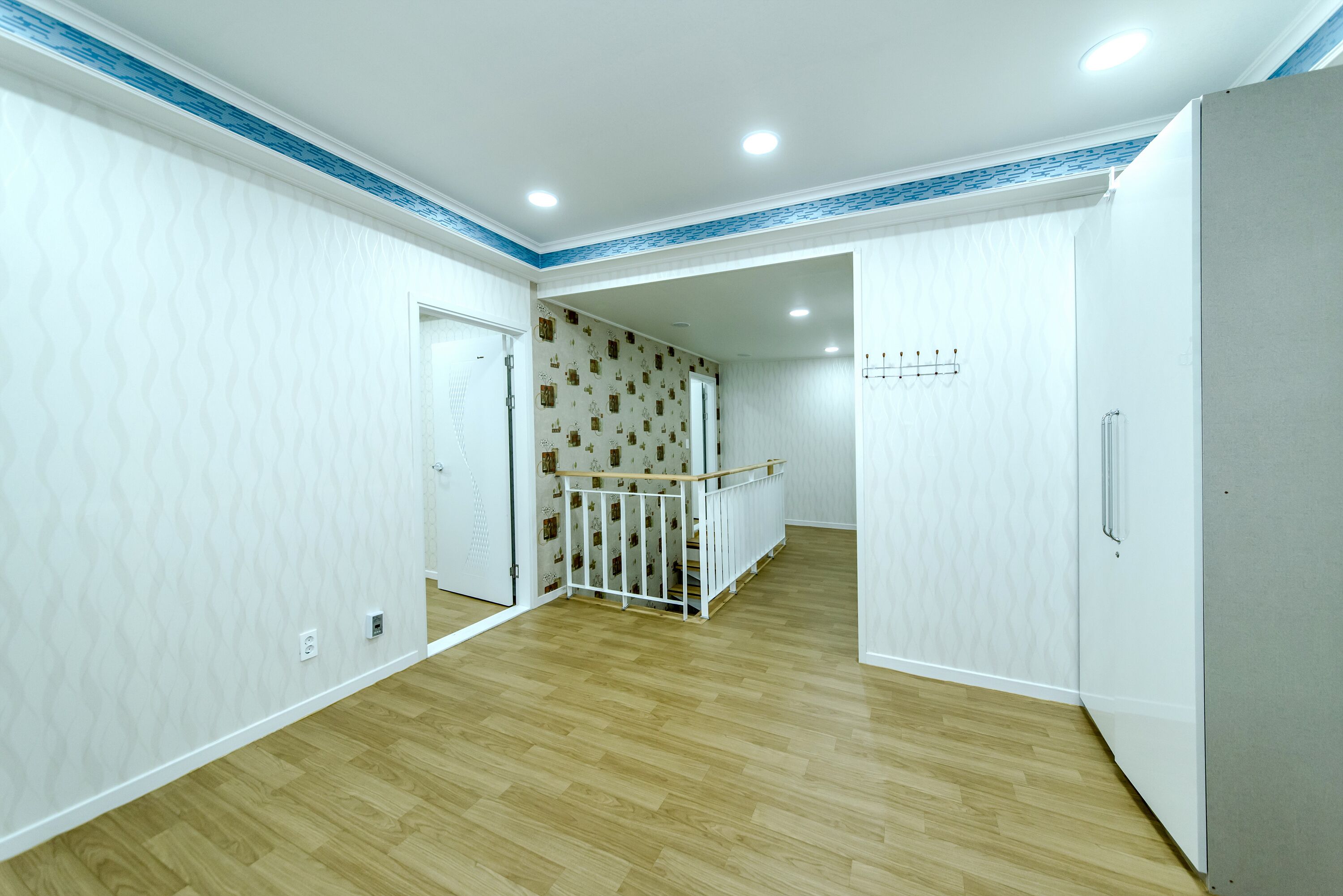 60 villa | living area | 45-inch flat-screen tv with cable channels, tv, heated floors