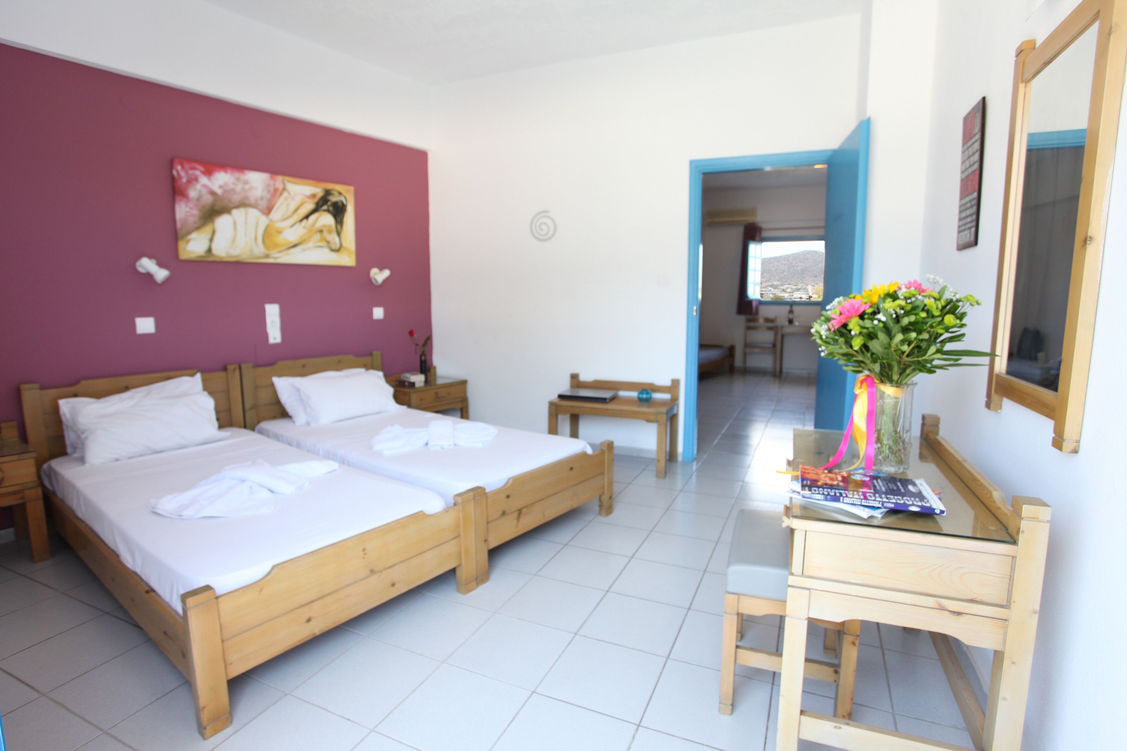In-room safe, iron/ironing board, free cribs/infant beds, free WiFi