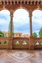 Entrada de la propiedad