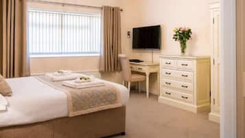 Premium bedding, free minibar items, in-room safe, iron/ironing board