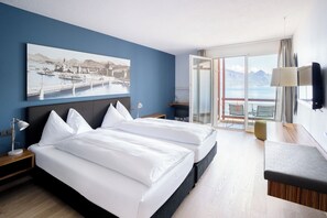 Minibar, in-room safe, free WiFi, bed sheets - Seehotel Kastanienbaum (Horw)