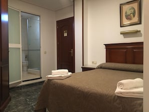 Desk, blackout drapes, free WiFi