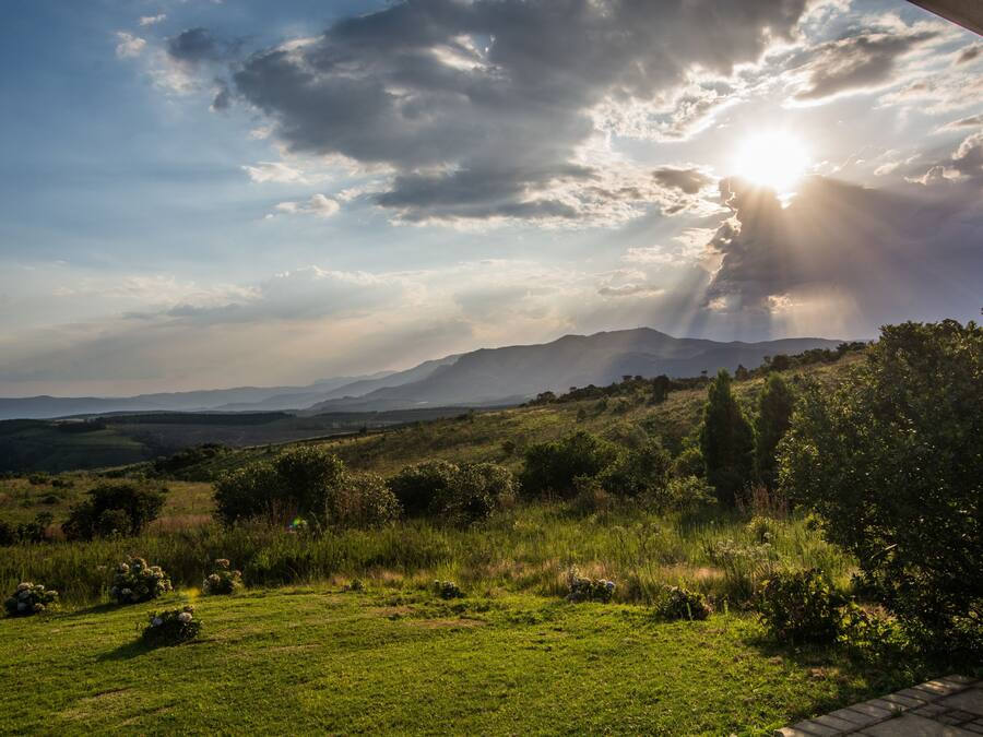 Utsikt fra overnattingsstedet