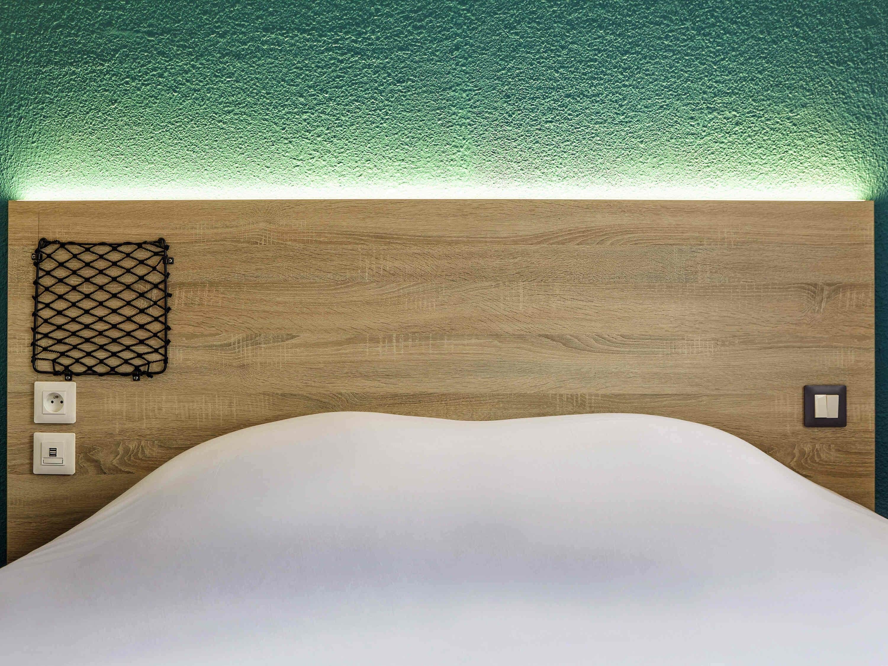 Room, 1 Double Bed, Private Bathroom (Cabrio) | In-room safe, desk, laptop workspace, blackout drapes