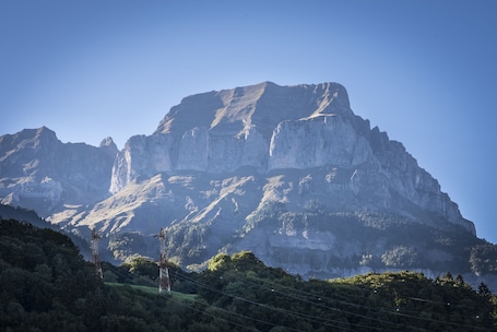 Vista desde la propiedad