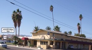 Voorkant van accommodatie