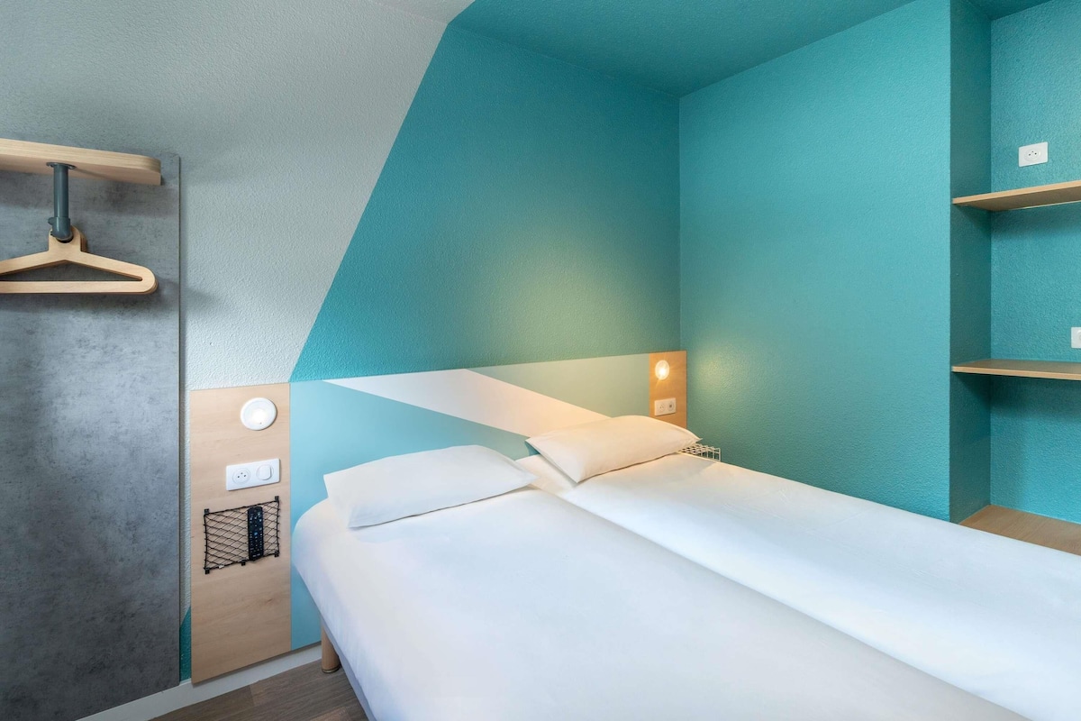 Zweibettzimmer, 2 Einzelbetten