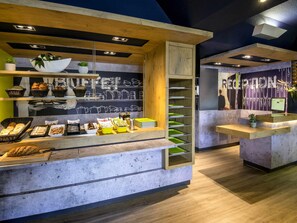 Daily buffet breakfast (EUR 6.15 per person)
