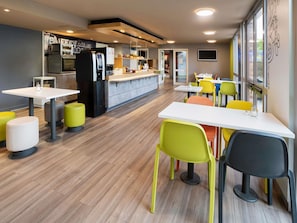 Daily buffet breakfast (EUR 9.9 per person)