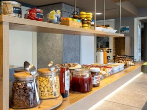 Daily buffet breakfast (EUR 9.9 per person)