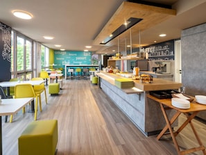 Daily buffet breakfast (EUR 9.9 per person)