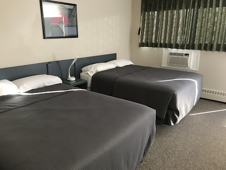 Standard Room, 2 Double Beds | Premium bedding, down comforters, desk, laptop workspace