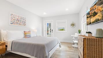 Memory foam beds, individually decorated, individually furnished