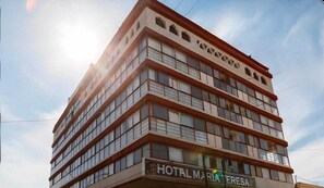 Voorkant van accommodatie