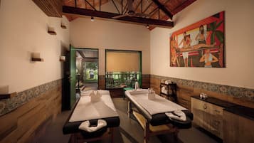 Couples treatment room(s), steam room, body treatments, aromatherapy