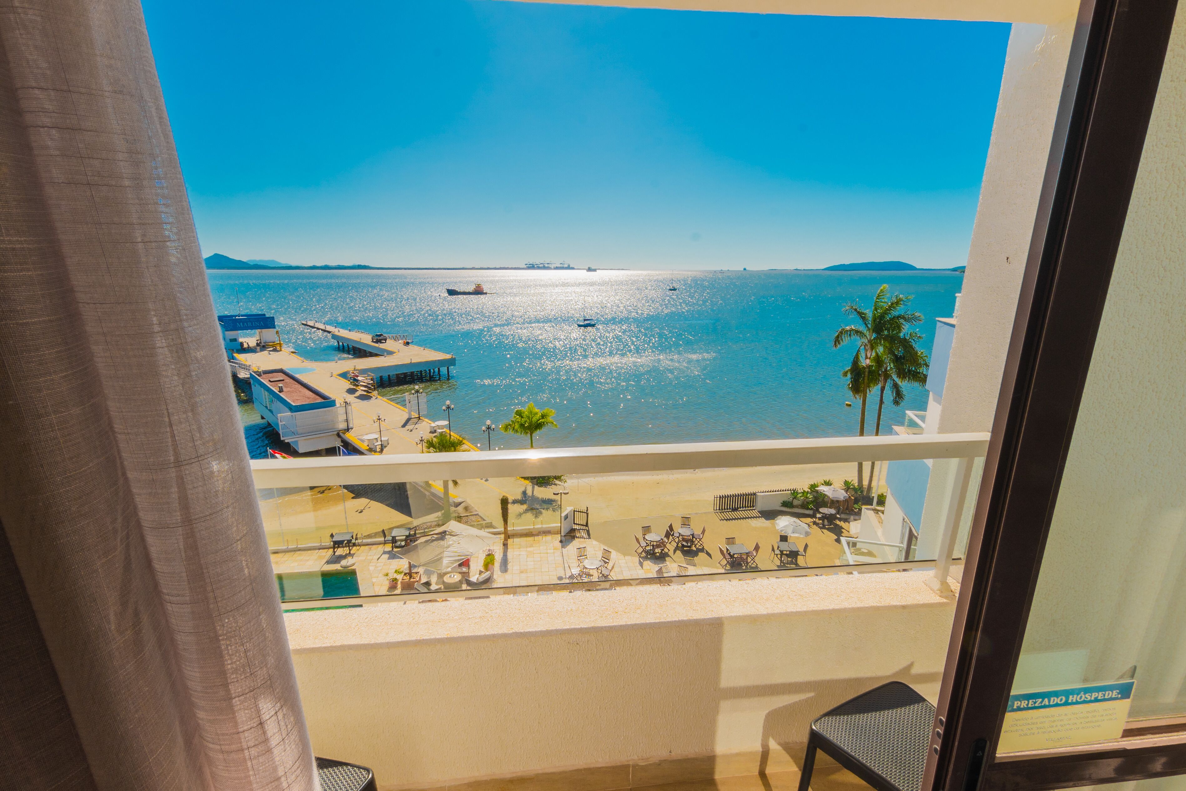 deluxe double room | balcony view
